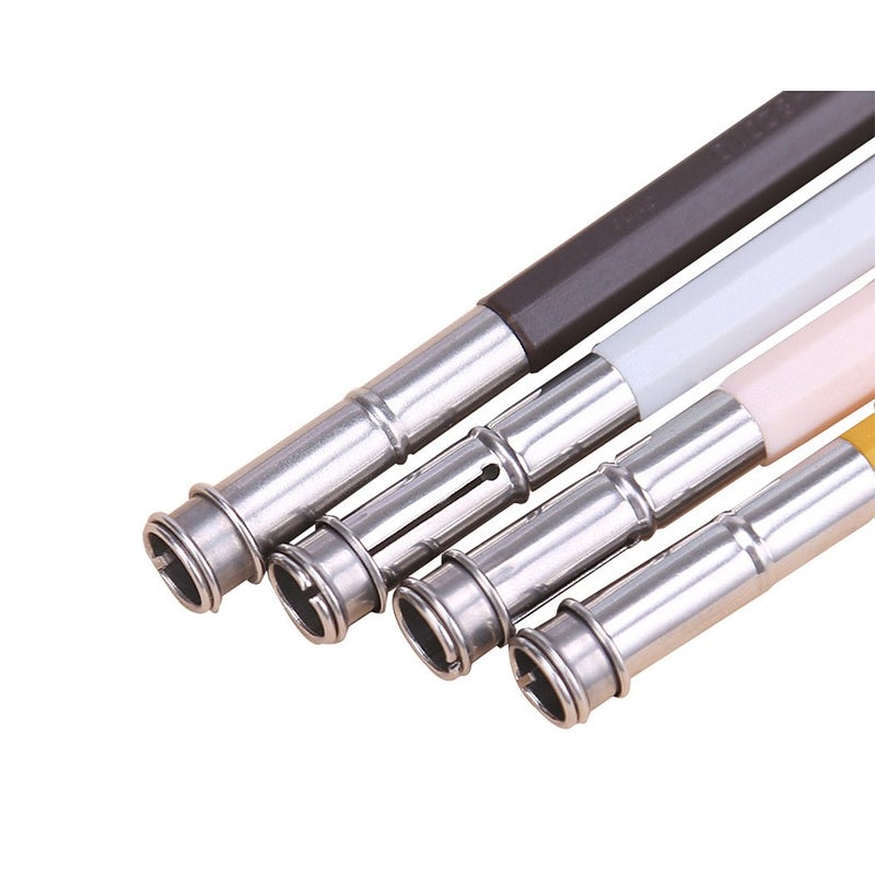 SIPLIV Dual Head Pencil Holder Pencil Extender for Sketch & Charcoal Pencil, 6 Pieces a Set - Image 1